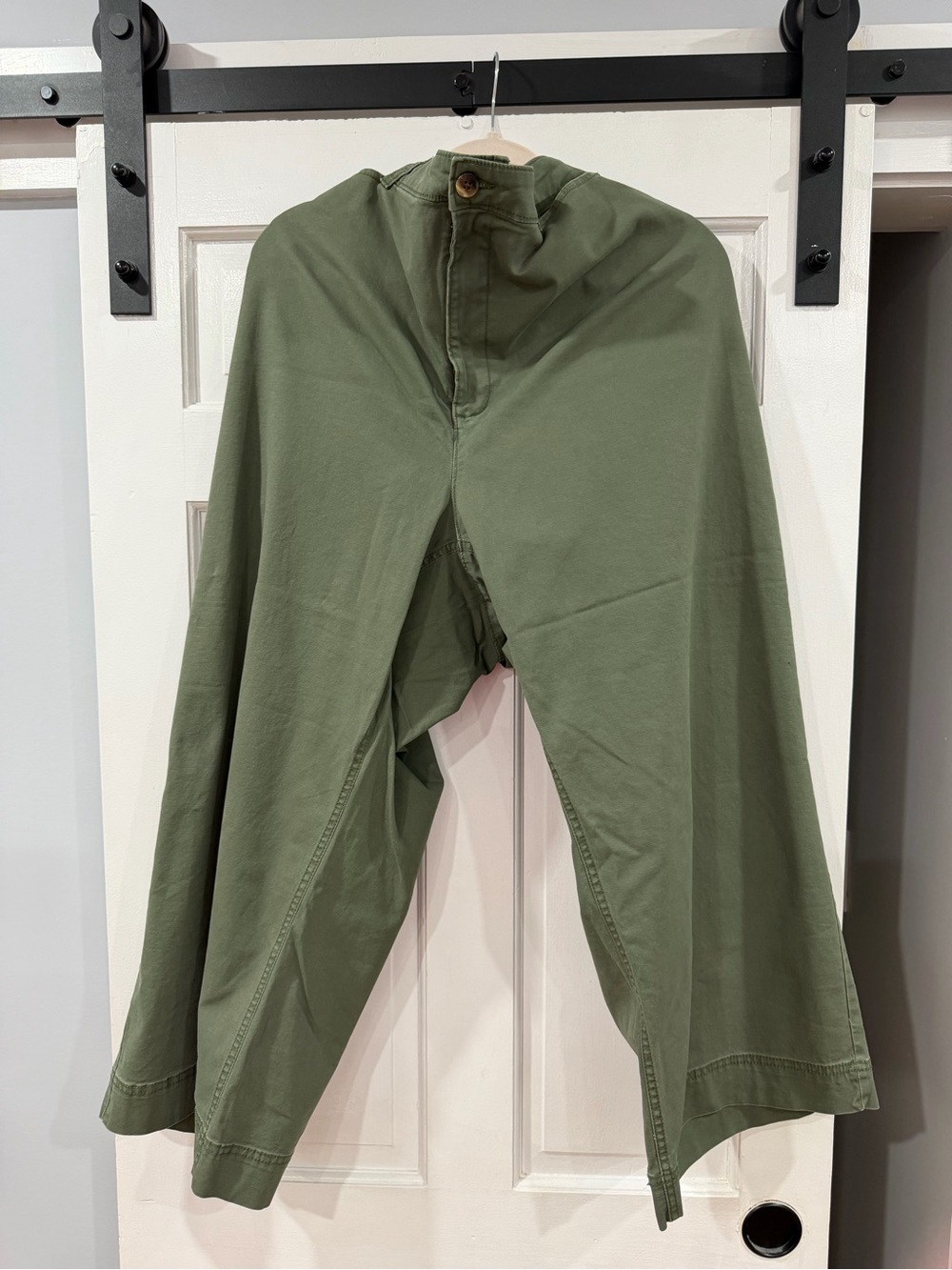 Old Navy Olive Green Wide Leg Pants